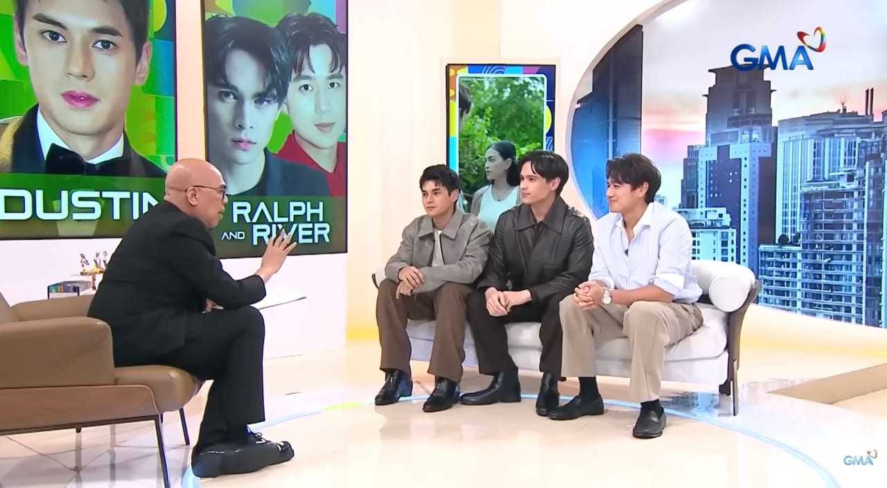 Dustin Yu, Ralph De Leon, And River Joseph